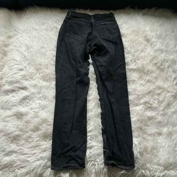 Abercrombie & Fitch Black High Rise Jeans 27 L - Picture 4 of 4